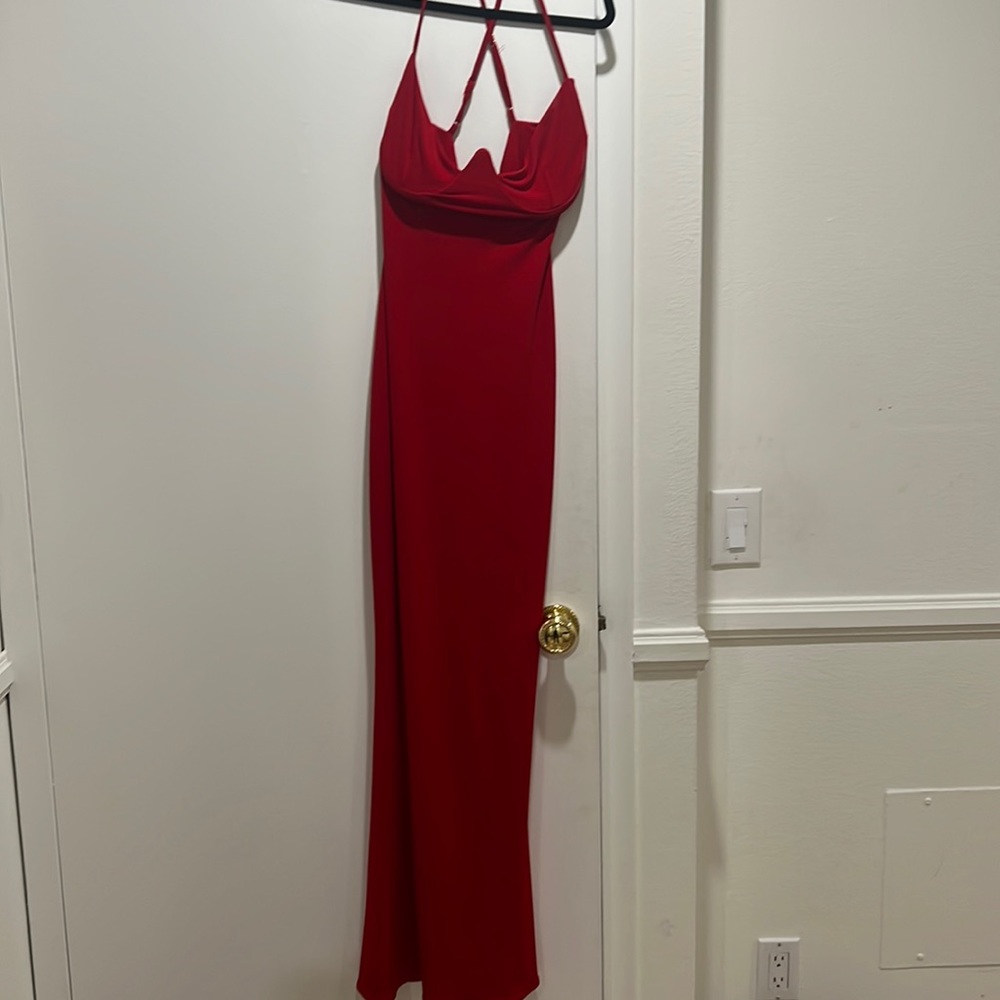 Nookie red gown size medium